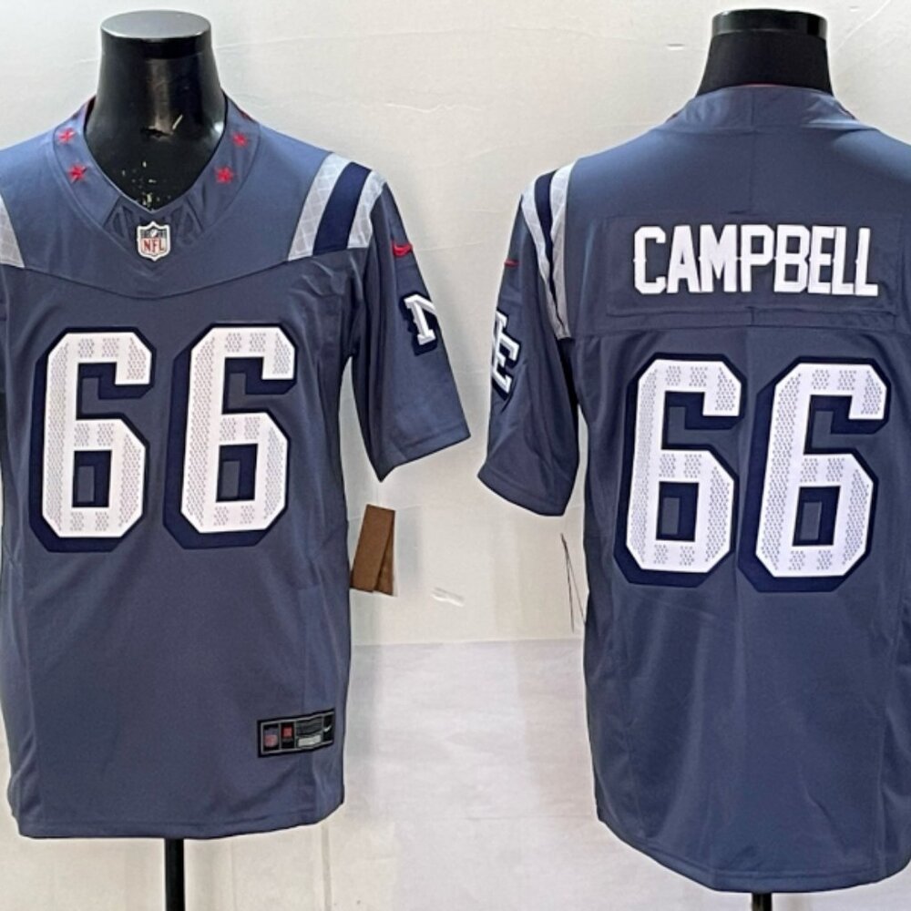 Mens Youth Will Campbell Blue Jersey